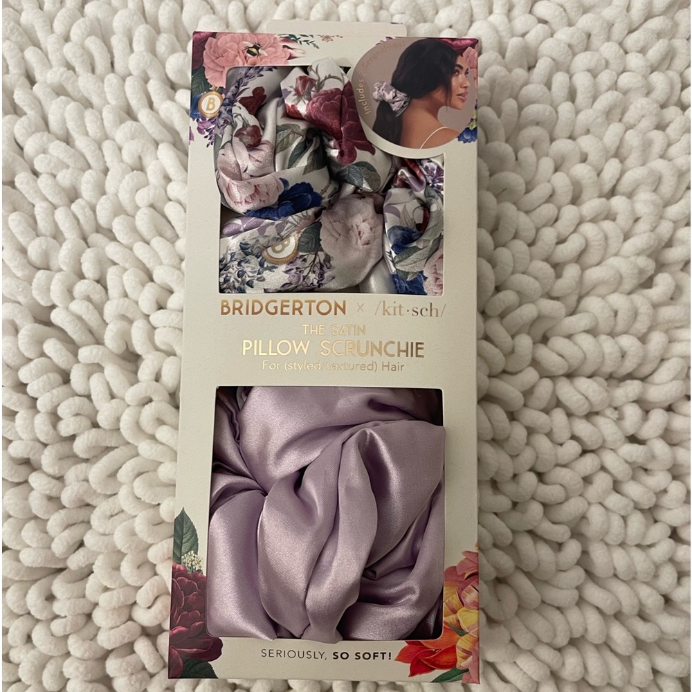 Bridgerton Satin Pillow Scrunchie